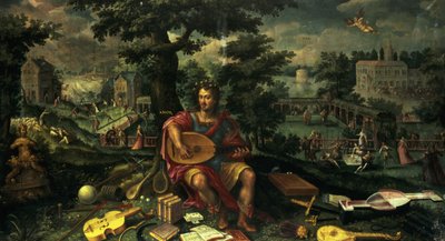 愛（春）、1600年頃 作： Netherlandish School